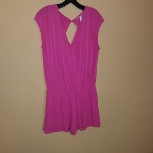 BCBG GENERATION PINK ROMPER